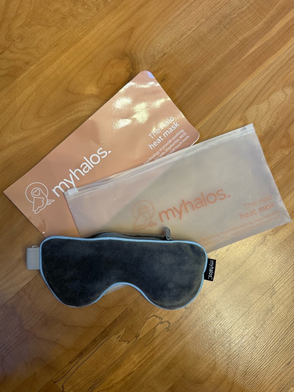 NWT Heated Relaxation Eye Mask: myhalos